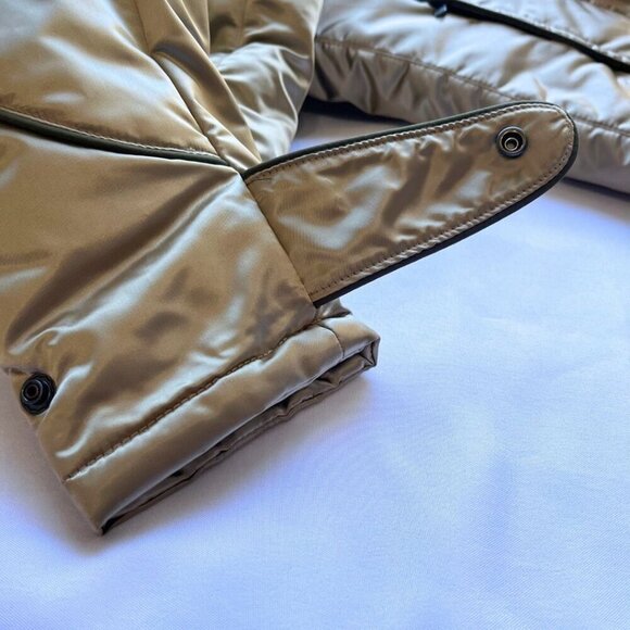 POST CARD GOLD SATIN SKI COAT PANTS 2 PIECES COORDINATED SET - 6 - Picture 5 of 16